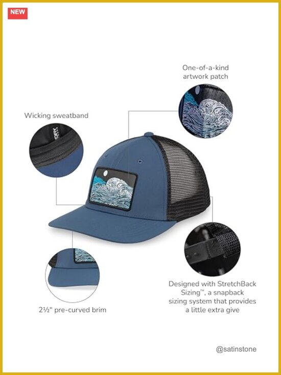 Artist Series Patch Trucker Cap with 2.5\